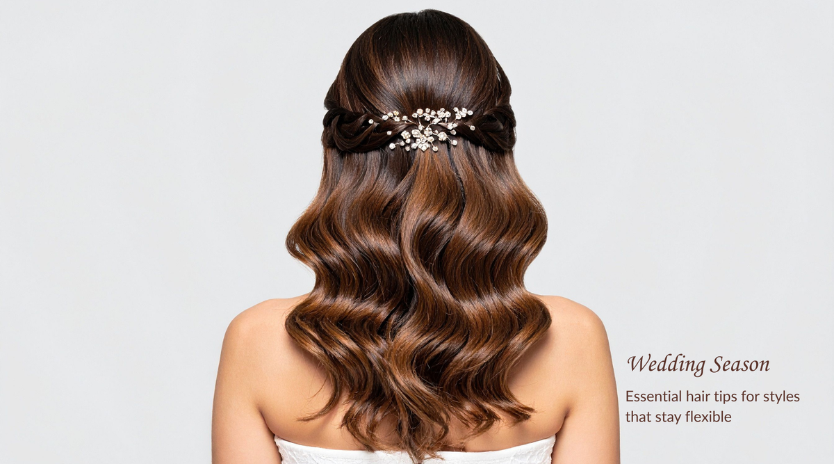 Wedding Hair Tips for a Style That Stays Flexible